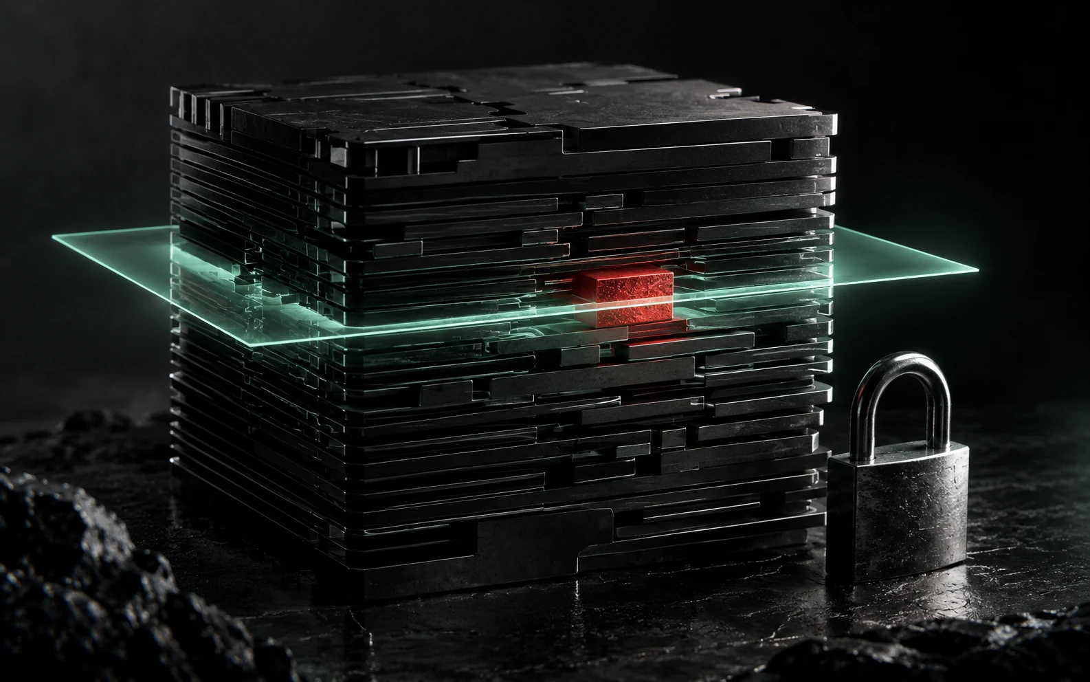 Concept artwork for Git Privacy Scanner